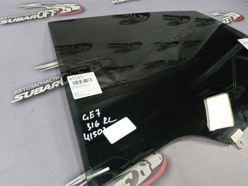 Стекло боковое заднее левое Impreza 2010 GE7 EJ203