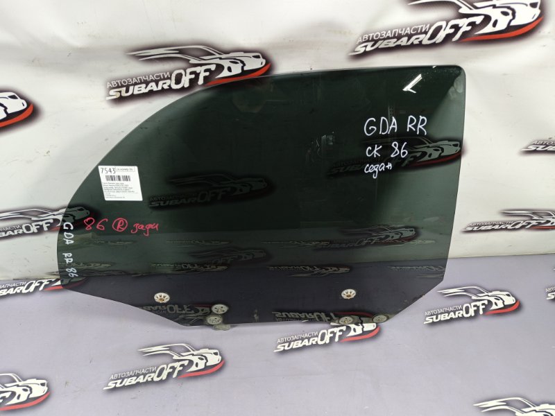 Стекло боковое заднее правое Impreza 2003 GDA EJ205