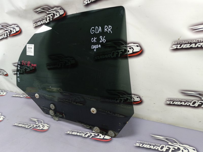 Стекло боковое заднее правое Impreza 2003 GDA EJ205