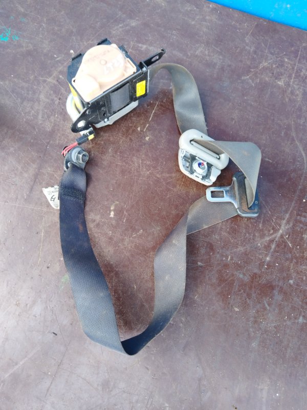 Ремень безопасности передний левый mitsubishi outlander 2001-2008 CU MN124760HB контрактная