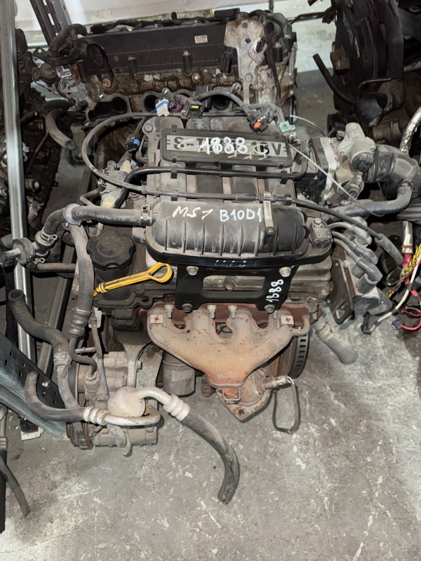 Двигатель контрактный Chevrolet Spark 2012 B10D1 b10d1 контрактная
