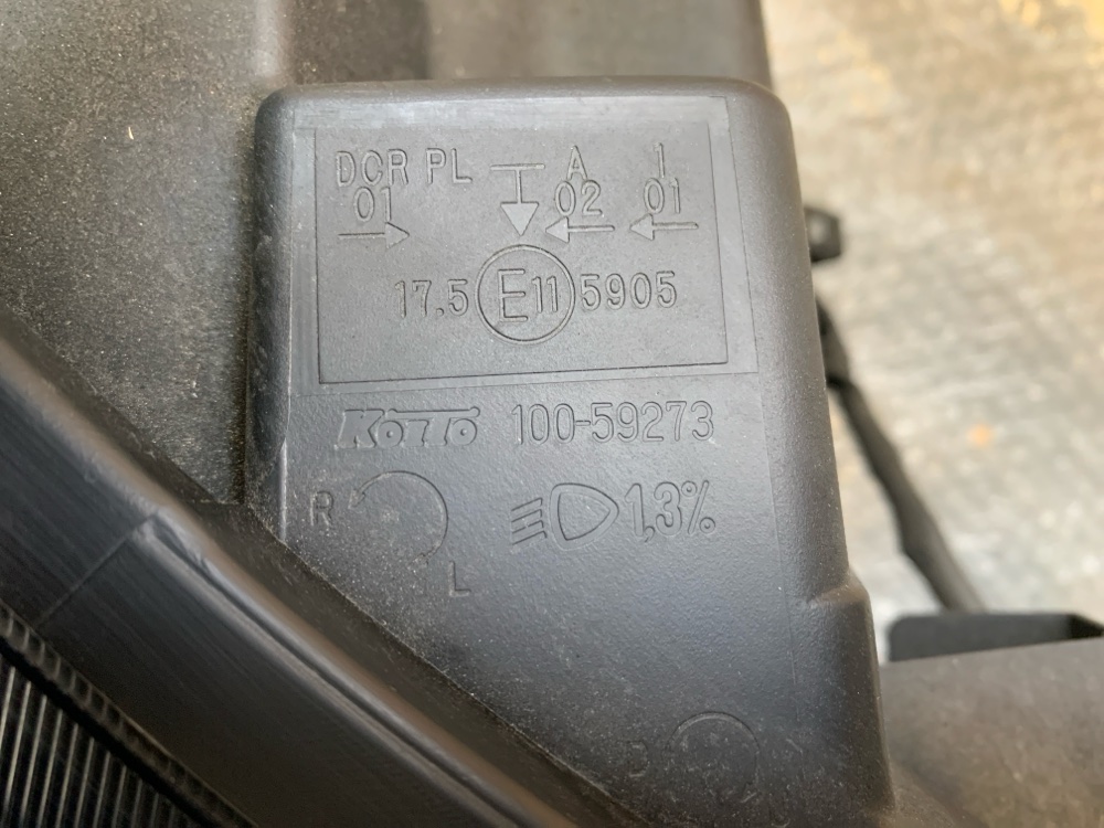 Фара правая Solio MA15S