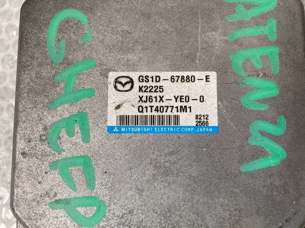 Блок управления рулевой рейкой Mazda Atenza Ghefp LF