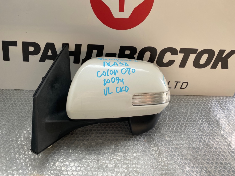 Зеркало левое Toyota Vanguard 2009 ACA38 Б/У