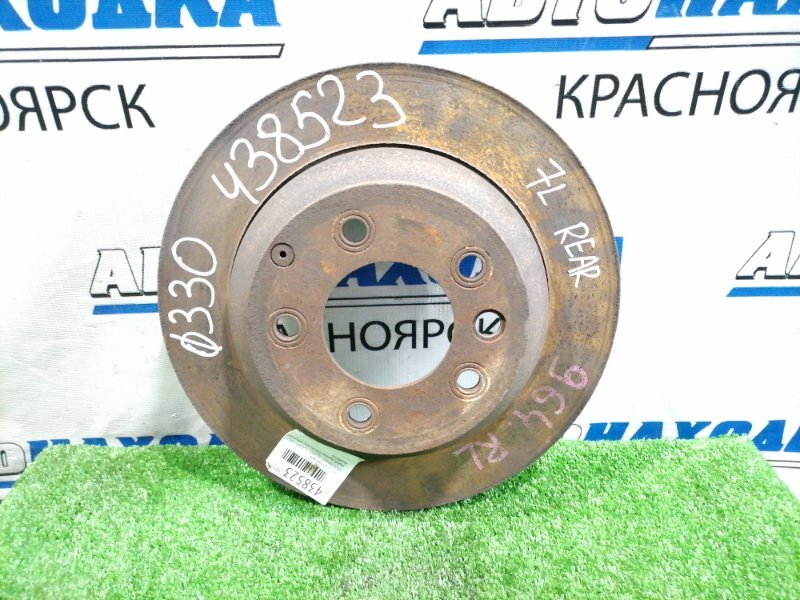 Диск тормозной задний VOLKSWAGEN TOUAREG 2002-2006 7LA BMV 7L8615601C контрактная