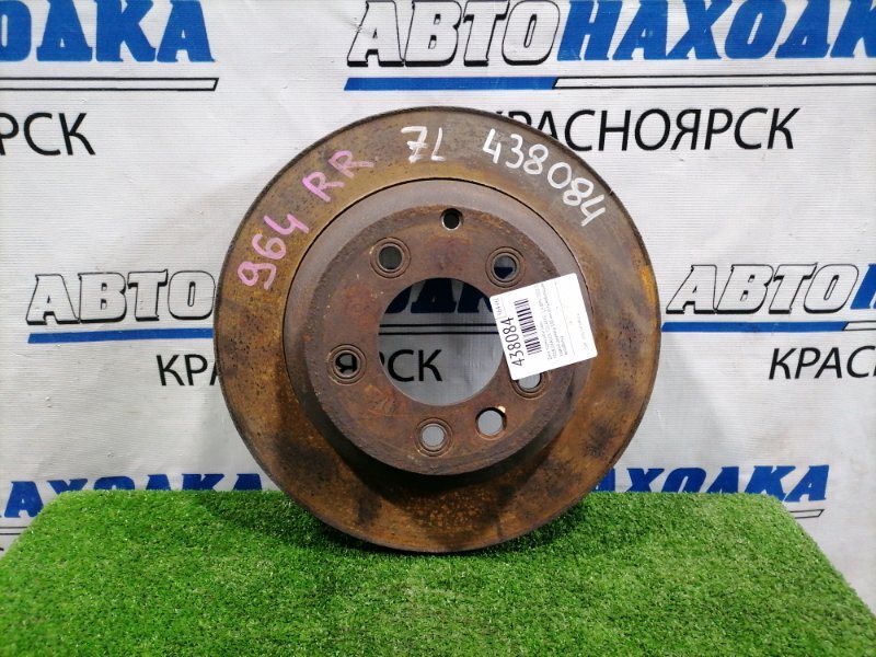 Диск тормозной задний VOLKSWAGEN TOUAREG 2002-2006 7LA BMV 7L8615601C контрактная