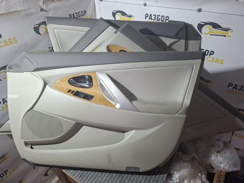 Обшивка боковой двери Toyota Camry 2006 ACV40 2AZFE 67620-33B80-E1 контрактная
