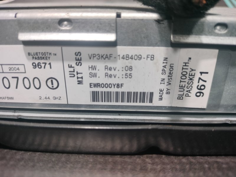 Блок управления телефоном 3 2004 E46 M54B30 306S3