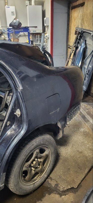 Крыло TOYOTA CORONA ST191 3SFE заднее левое (б/у)