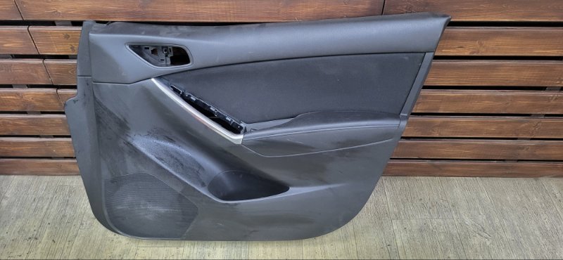 Обшивка двери MAZDA CX5 KE 2012 передняя правая (б/у)