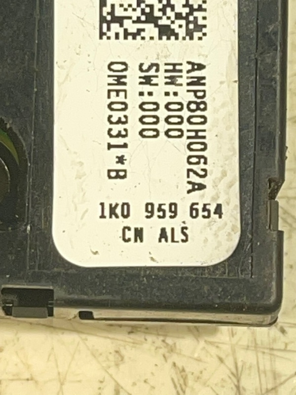 Датчик угла поворота руля Caddy 2007 III BST