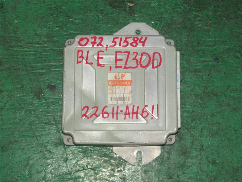 Блок управления efi Subaru Legacy BLE EZ30D 22611-AH611