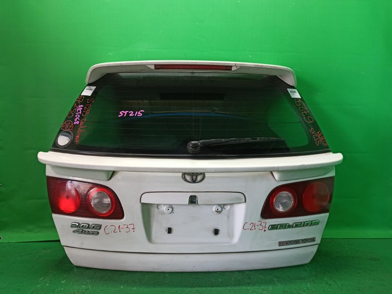 Дверь задняя Toyota Caldina ST210 21-37
