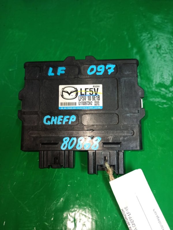 Блок управления автоматом Mazda Atenza GHEFP LF-VE LF5V189E1B