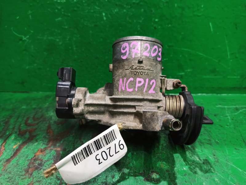 Дроссельная заслонка TOYOTA PLATZ NCP12 1NZ-FE (б/у)