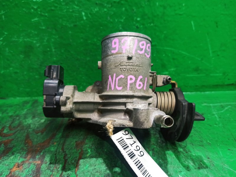 Дроссельная заслонка TOYOTA IST NCP61 1NZ-FE (б/у)