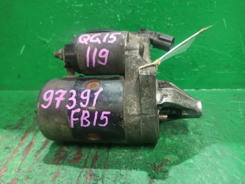 Стартер NISSAN SUNNY FB15 QG15DE 23300-73Y10 (б/у)