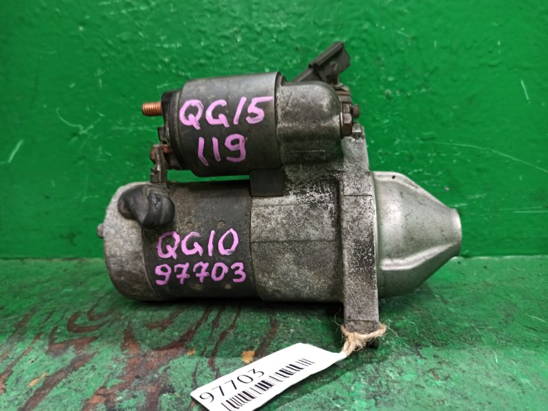 Стартер NISSAN BLUEBIRD SYLPHY QG10 QG18DE 23300-6N160 (б/у)