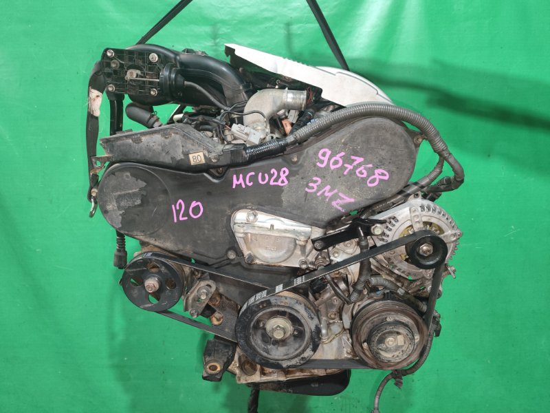 Двигатель TOYOTA HIGHLANDER MCU28 3MZ-FE 0483809 (б/у)