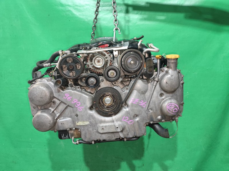 Двигатель SUBARU TRIBECA WXF EZ36D U338276 (б/у)