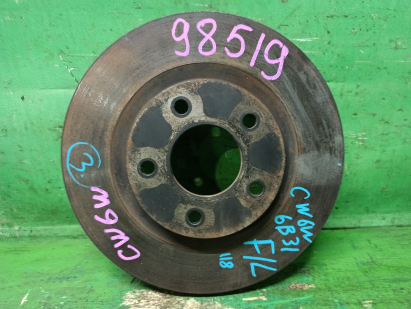 Тормозной диск MITSUBISHI OUTLANDER CW6W 6B31 передний (б/у)