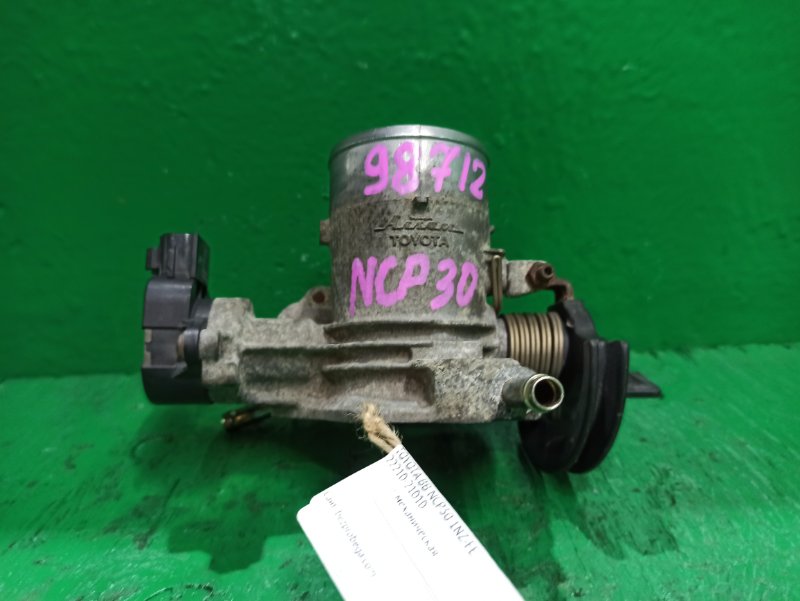 Дроссельная заслонка TOYOTA BB NCP30 1NZ-FE (б/у)