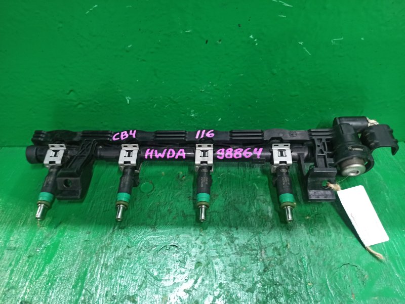 Форсунки бензиновые FORD FOCUS II CB4 HWDA 98MF-9F593-BC (б/у)