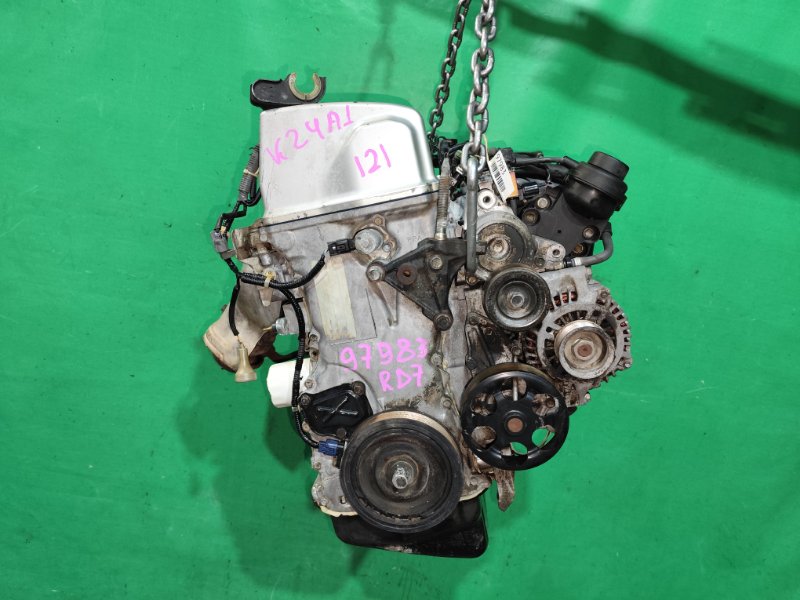 Двигатель HONDA CR-V RD7 K24A1 1402750 (б/у)