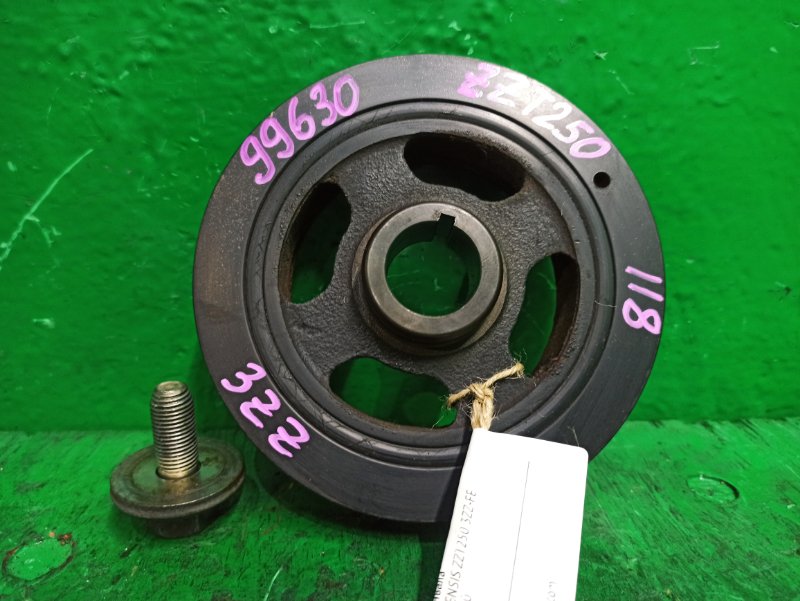 Шкив коленвала TOYOTA AVENSIS ZZT250 3ZZ-FE 13470-0D040 (б/у)