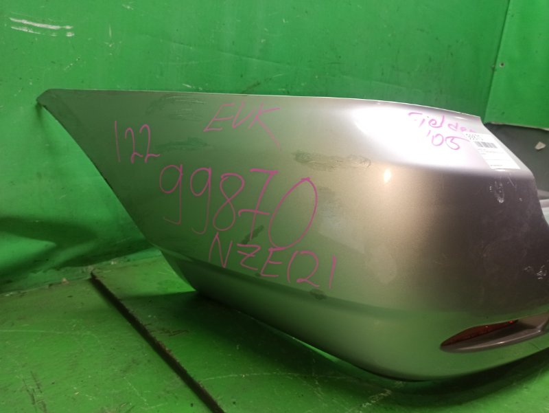 Бампер TOYOTA COROLLA FIELDER NZE121 04.2004 задний (б/у) Бампер TOYOTA COROLLA FIELDER NZE121 04.2004 задний (б/у)