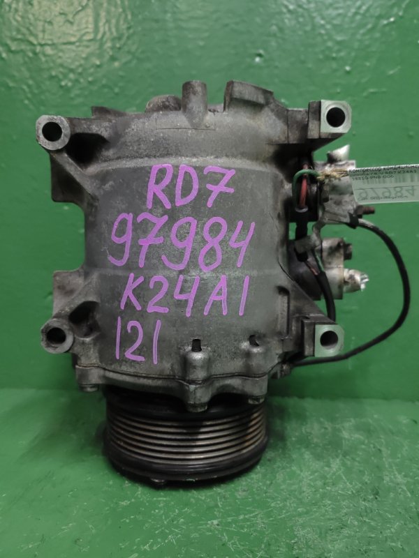Компрессор кондиционера HONDA CR-V RD7 K24A1 HS-110R (б/у)