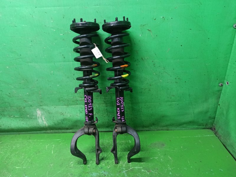 Стойка HONDA ACCORD CU2 K24Z3 ЦЕНА ЗА ПАРУ передняя (комплект 2 шт.: левая+правая) (б/у)