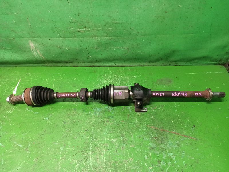 Привод HONDA ACCORD CU2 K24Z3 передний правый (б/у)