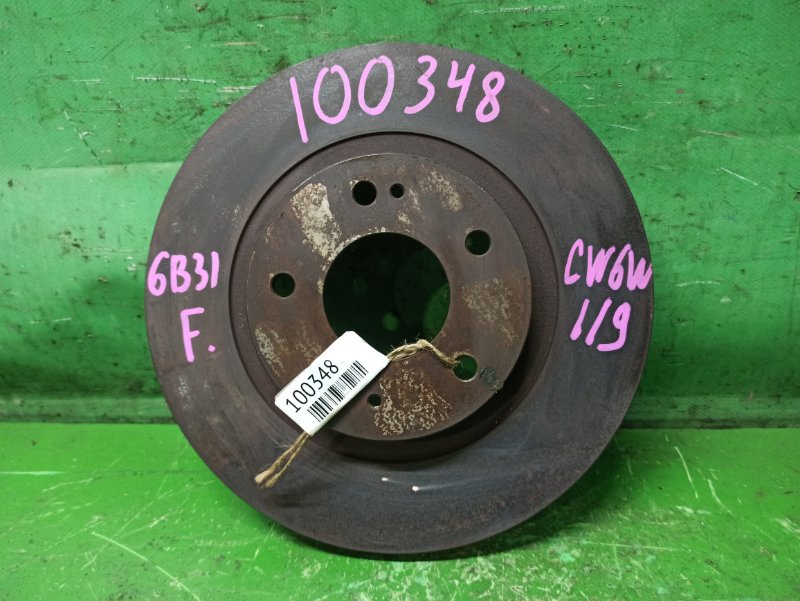 Тормозной диск MITSUBISHI OUTLANDER CW6W 6B31 передний (б/у)