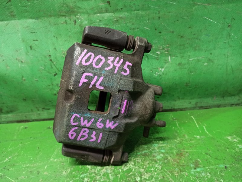 Суппорт MITSUBISHI OUTLANDER CW6W 6B31 передний левый (б/у)