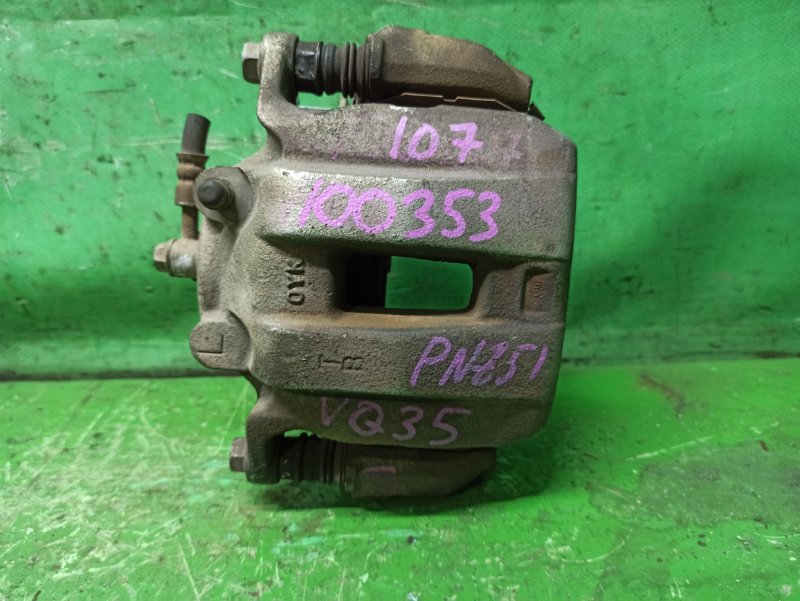 Суппорт NISSAN MURANO PNZ51 VQ35DE передний левый (б/у)