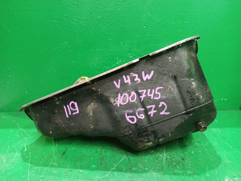 Поддон MITSUBISHI PAJERO V43W 6G72 (б/у)