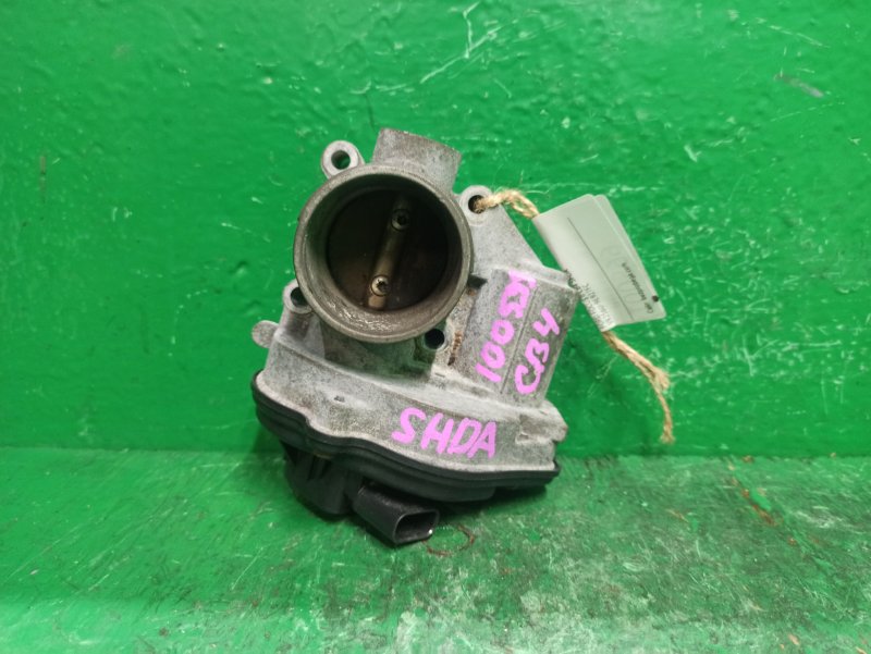 Дроссельная заслонка FORD FOCUS II CB4 SHDA VR256U-9E927FC (б/у)