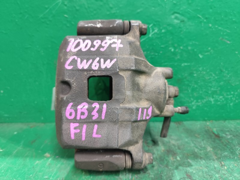 Суппорт MITSUBISHI OUTLANDER CW6W 6B31 передний левый (б/у)