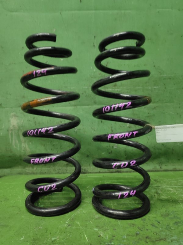 Пружина HONDA ACCORD CU2 K24Z3 ПАРА передняя (б/у)