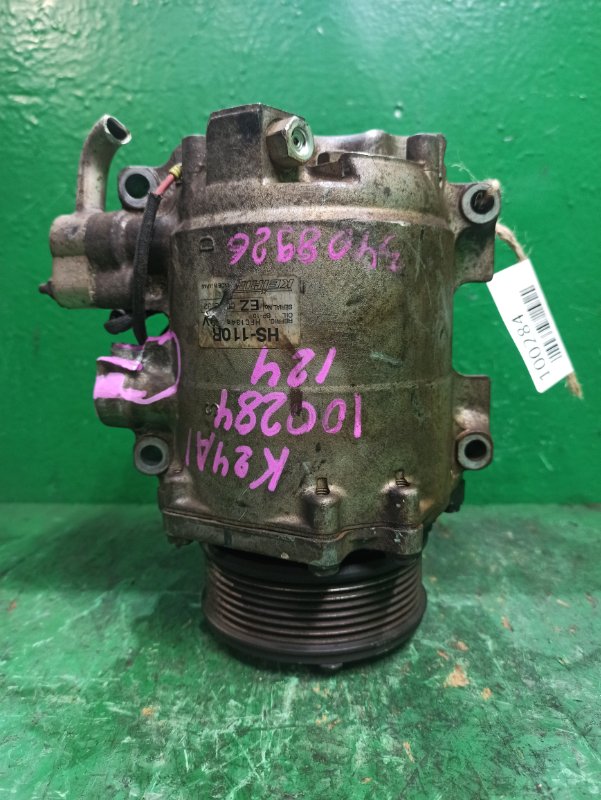 Компрессор кондиционера HONDA CR-V RD7 K24A1 HFC134A (б/у)
