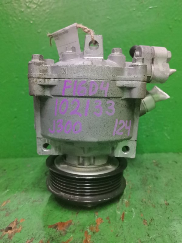 Компрессор кондиционера CHEVROLET AVEO T300 F16D4 94558112 (б/у)