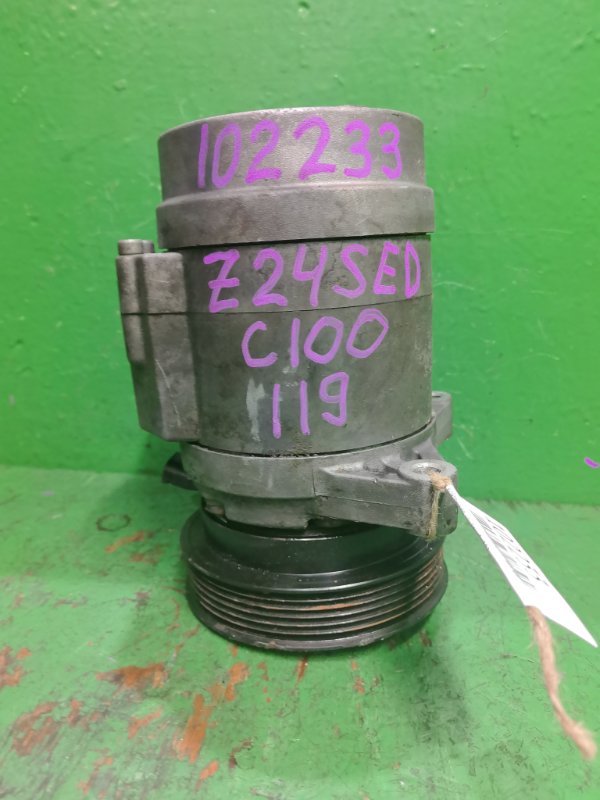 Компрессор кондиционера CHEVROLET CAPTIVA C100 Z24SED 96861885 (б/у)