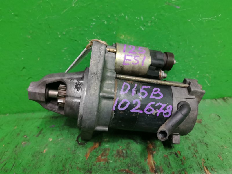 Стартер HONDA CIVIC FERIO ES1 D15B 228000-9652 (б/у)