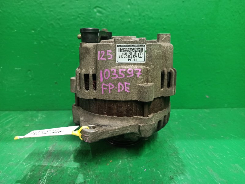 Генератор MAZDA CAPELLA GW8W FP-DE FP34, A2TB0191 (б/у)