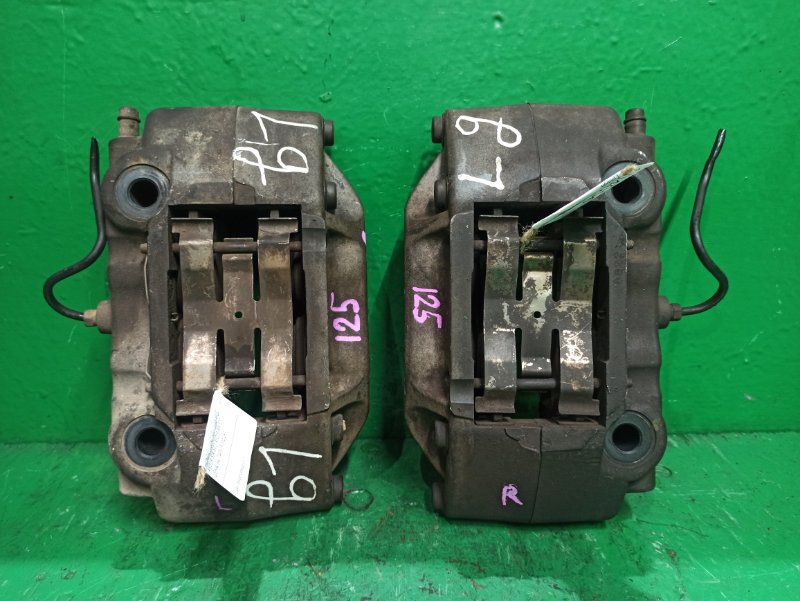 Суппорт HONDA LEGEND KB1 J35A8 4POT (б/у)