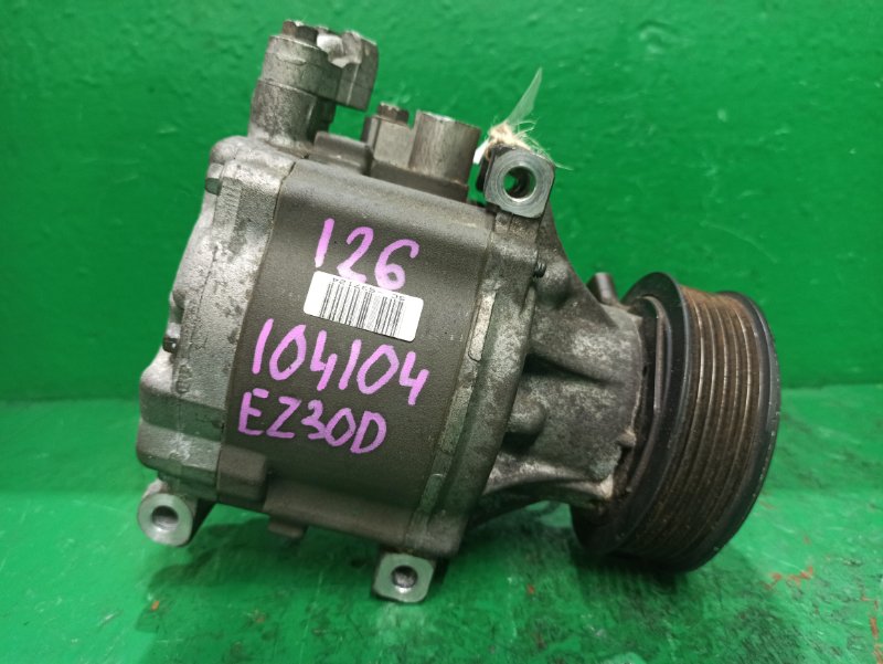 Компрессор кондиционера SUBARU OUTBACK BPE EZ30D 447260-5290 (б/у)