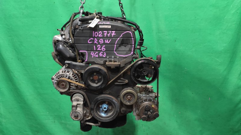 Двигатель MITSUBISHI DION CR9W 4G63 GDI CD9385 (б/у)