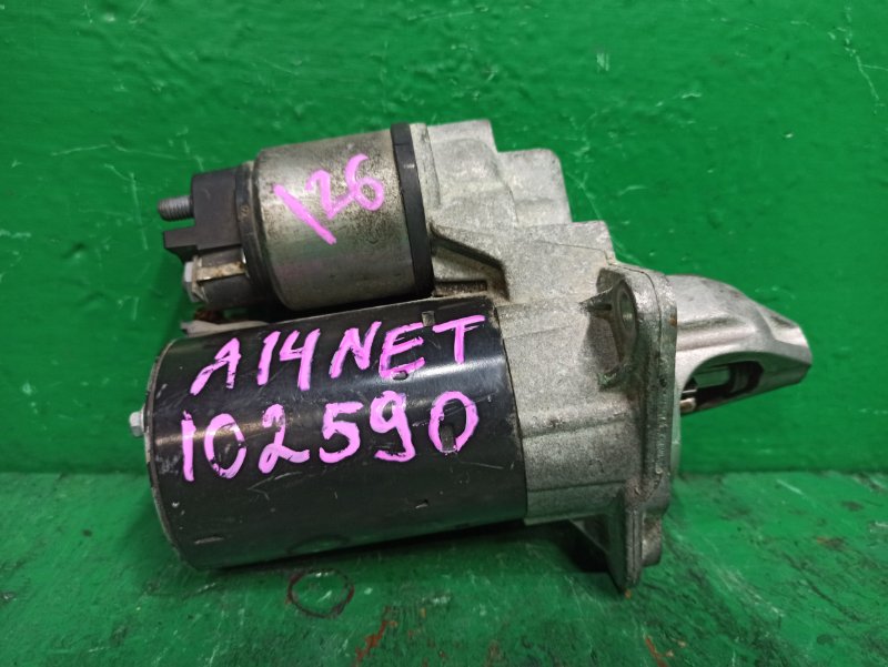 Стартер OPEL ASTRA J P10 A14NET 0001107522 (б/у)