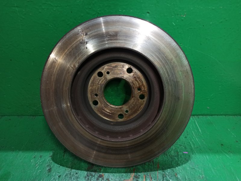 Тормозной диск HONDA ACCORD CU2 K24Z3 передний (б/у)